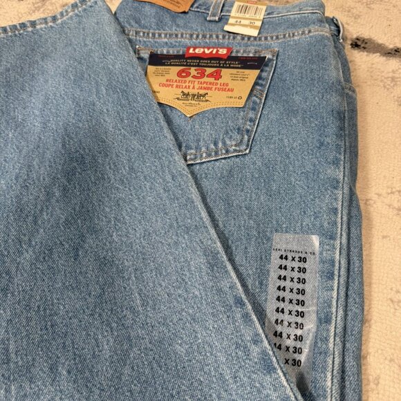 BNWT Vintage Levi's Orange Tab 634 Denim Jeans - Picture 4 of 7
